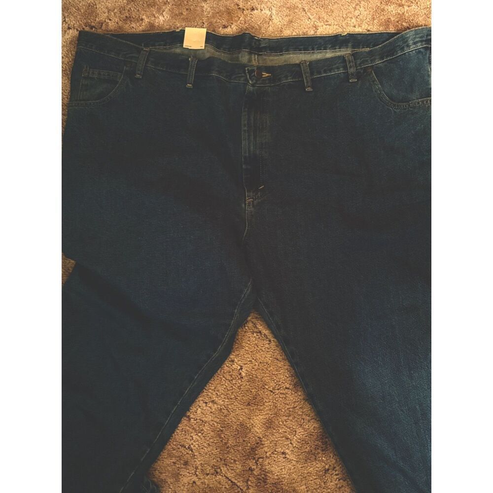 NEW Wrangler Rugged Wear Men's Blue Denim Jeans Size 54x32 - Picture 4 of 8